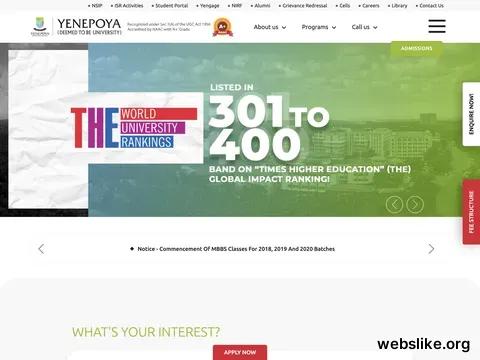 yenepoya.edu.in