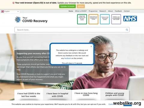 yourcovidrecovery.nhs.uk